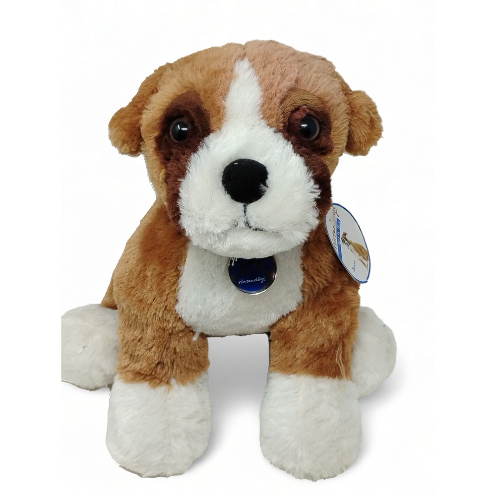 Nintendo Nintendogs Boxer Plush Interactive Electronic Dog Toy Best In Show 14in